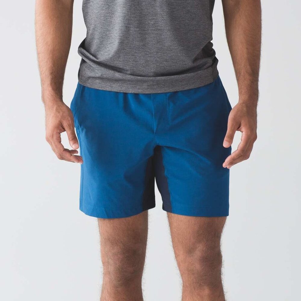 Lululemon Men's T.H.E. Short 7" - Blue, lined